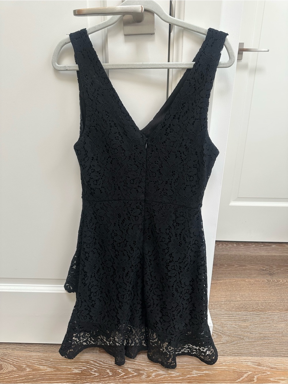 Aqua Black Lace Cocktail Dress - Picture 3 of 3